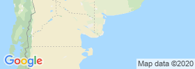 Río Negro map